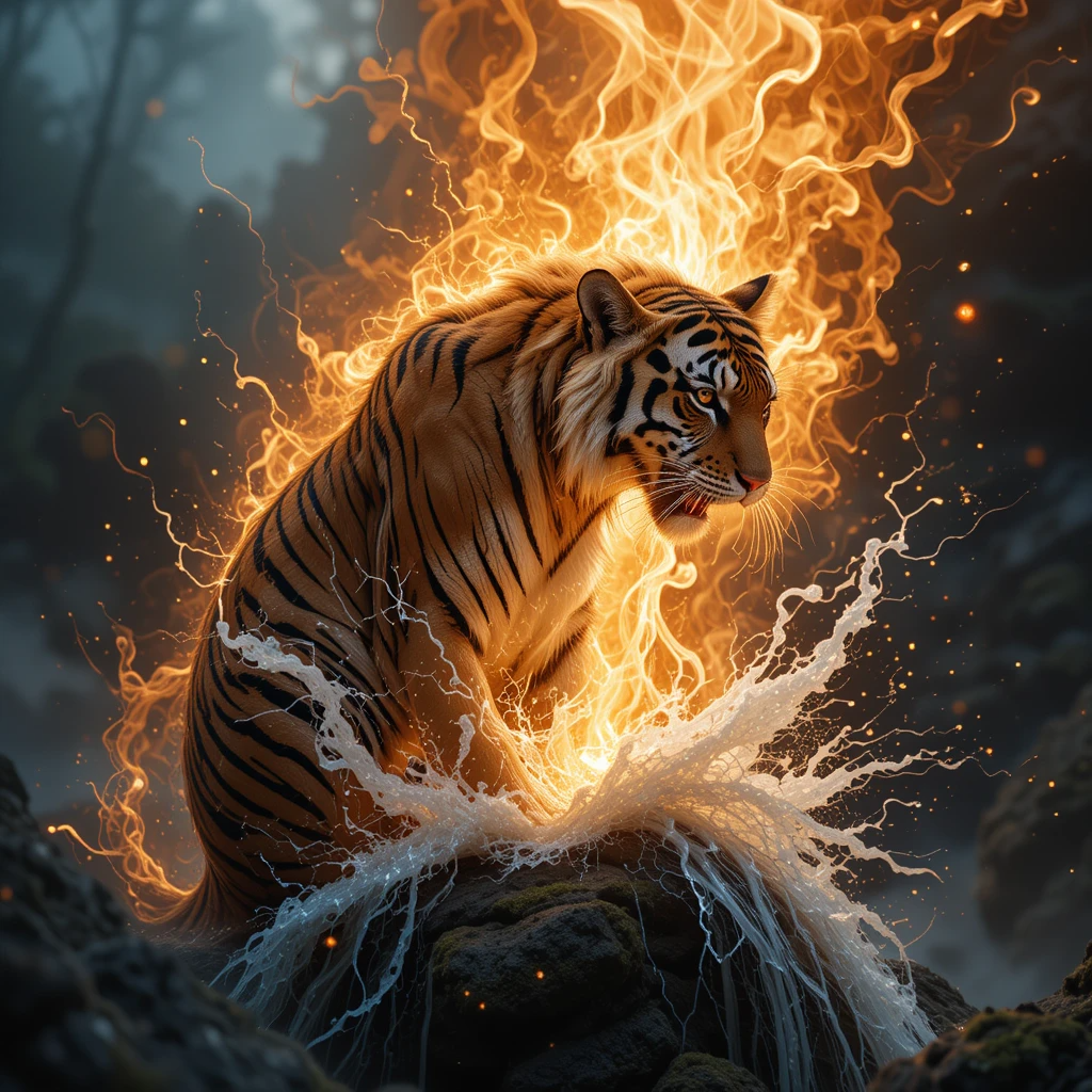 Tigre de fuego